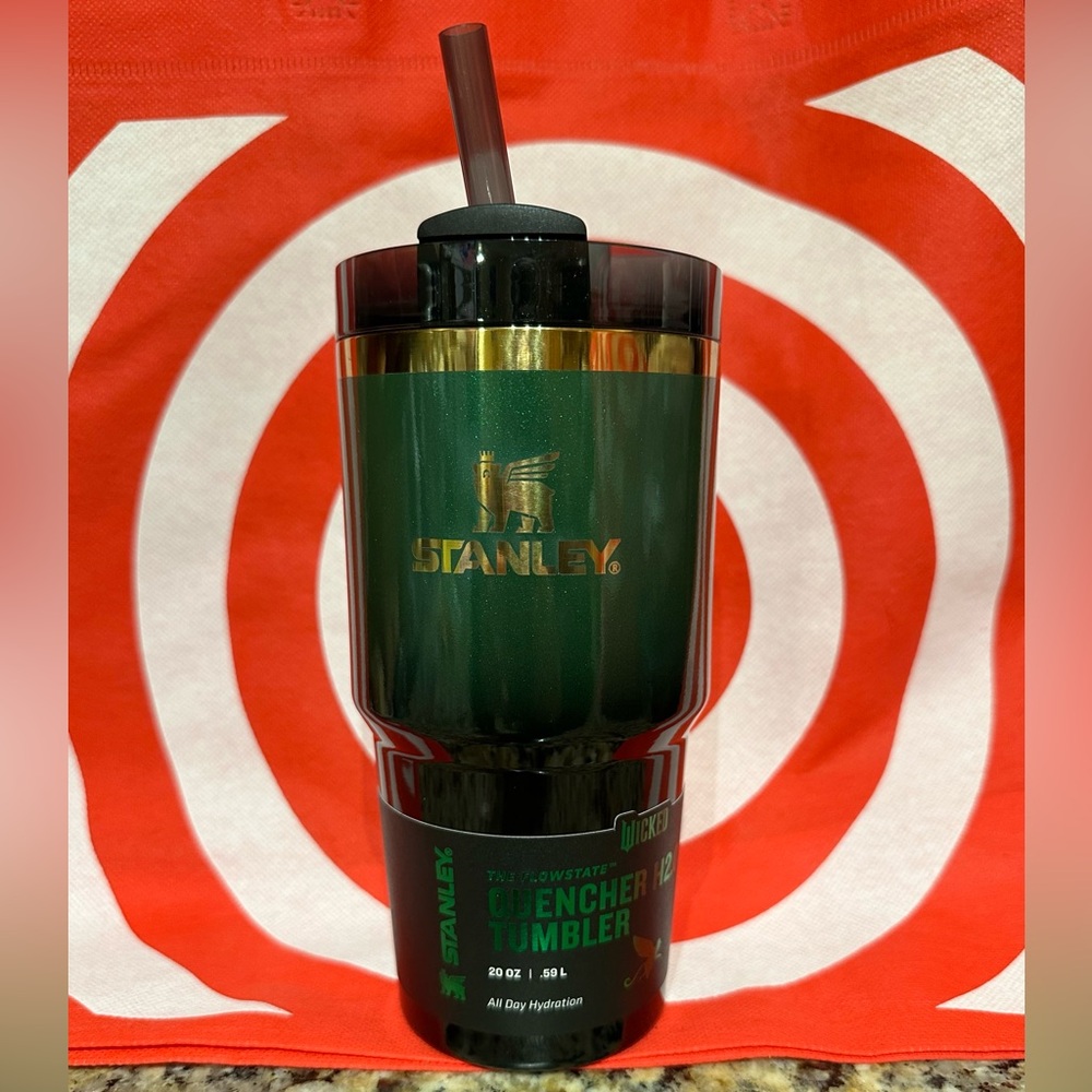 Green Wicked Stanley 20oz cup brand new